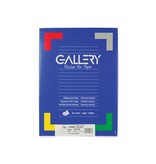 Gallery Gallery witte etik. 99,1x38,1mm ronde hoeken 1.400 etik.