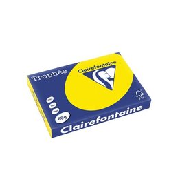 Clairefontaine Papier Trophee A3 80G 250V Fluogeel [1st]