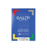 Gallery Gallery witte etik. 66x38,1mm ronde hoeken 2.100 etik.