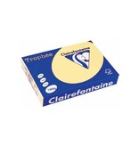 Clairefontaine Papier Clairefontaine Trophée Pastel A4, 160g, 250vel, kanariegeel