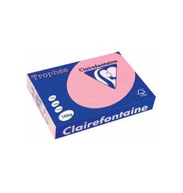 Clairefontaine Papier Clairefontaine Trophée Pastel A4, 160 g, 250 vel, roze