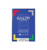Gallery Gallery witte etik. 48,9x29,6mm rechte hoeken 3.600 etik.