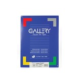 Gallery Gallery witte etik. 38,1x21,2mm ronde hoeken 6.500 etik.