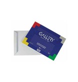 Gallery Gallery enveloppen gegomd binnenzijde blauw 10st