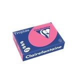 Clairefontaine Clairefontaine Trophée Intens, gekleurd papier, A4, 210 g, 250 vel, fuchsia