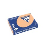 Clairefontaine Papier Clairefontaine Trophée Pastel A4, 80 g, 500 vel, abrikoos