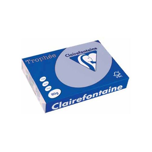 Clairefontaine Papier Clairefontaine Trophée Pastel A4, 80 g, 500 vel, lavendel