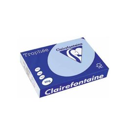 Clairefontaine Papier Clairefontaine Trophée Pastel A4, 80g, 500vel, helder blauw