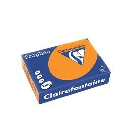 Clairefontaine Papier Trophee A4 210G 250V Feloranje [1st]