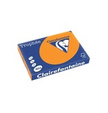 Clairefontaine Papier Clairefontaine Trophée Intens A3, 160 g, 250 vel, fel oranje