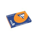 Clairefontaine Papier Clairefontaine Trophée Intens A3, 120 g, 250 vel, fel oranje