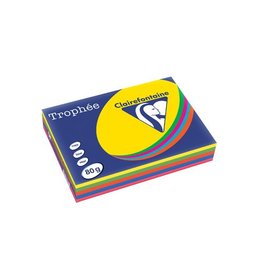 Clairefontaine Papier Trophee Intens Ass A4 80G 500V [1st]