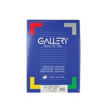 Gallery Gallery witte etik. 70x25mm rechte hoeken 3.300 etik.