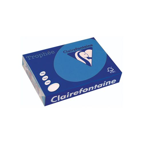 Clairefontaine Papier Clairefontaine Trophée Intens, gekleurd papier, A3, 120 g, 250 vel, turkoois