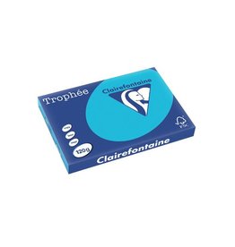 Clairefontaine Clairefontaine Trophée Intens, gekleurd papier, A3, 120 g, 250 vel, koningsblauw