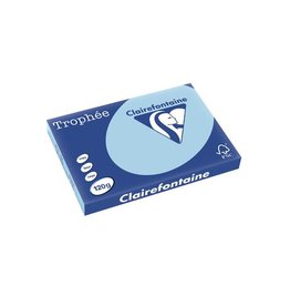 Clairefontaine Clairefontaine Trophée Pastel, gekleurd papier, A3, 120 g, 250 vel, blauw