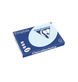 Clairefontaine Papier Clairefontaine Trophée Pastel A3, 120 g, 250 vel, azuurblauw