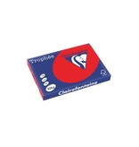 Clairefontaine Papier Clairefontaine Trophée Intens, gekleurd papier, A3, 120 g, 250 vel, koraalrood
