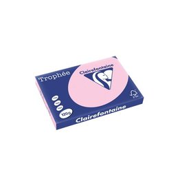 Clairefontaine Papier Clairefontaine Trophée Pastel A3, 120 g, 250 vel, roze