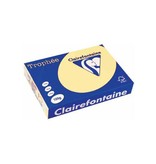 Clairefontaine Papier Clairefontaine Trophée Pastel A4, 120g, 250vel, kanariegeel