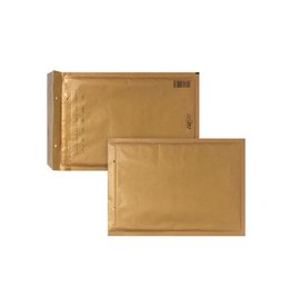 Airpro Bong AirPro luchtkussenenveloppen, ft 180 x 265 mm, met stripsluiting, doos van 100 stuks, bruin