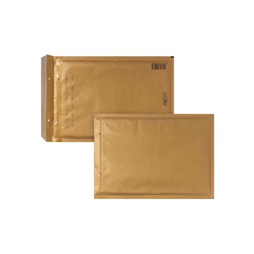 Airpro Bong AirPro luchtkussenenveloppen, ft 180 x 265 mm, met stripsluiting, doos van 100 stuks, bruin