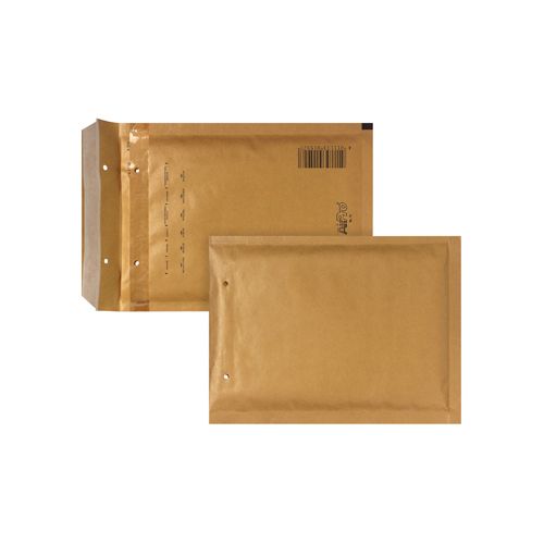 Airpro Bong AirPro luchtkussenenveloppen, ft 150 x 215 mm, met stripsluiting, doos van 100 stuks, bruin