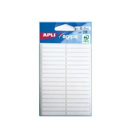Agipa Etui 238 Etiket.Wit 5X35Mm [1st]