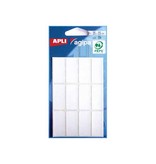 Agipa Agipa witte etiketten in etui 15x35mm, 84st, 12/blad