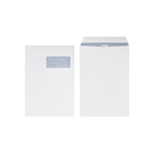 Navigator Navigator Zak-enveloppen ft 229 x 324 mm, met venster rechts (ft 50 x 110 mm), doos van 250 stuks