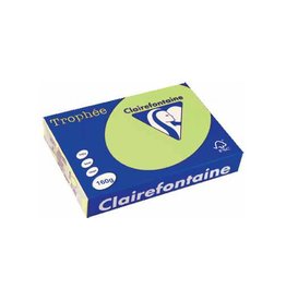 Clairefontaine Papier Clairefontaine Trophée Pastel A4, 160 g, 250 vel, golfgroen