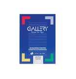 Gallery Gallery witte etik. 105x58mm rechte hoeken 1.000 etik.