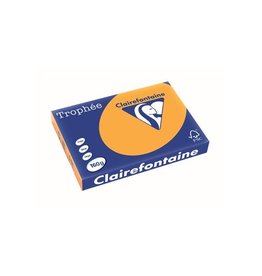 Clairefontaine Papier Clairefontaine Trophée Pastel A3, 160 g, 250 vel, oranje