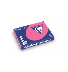 Clairefontaine Papier Clairefontaine Trophée Intens A3, 160 g, 250 vel, fuchsia