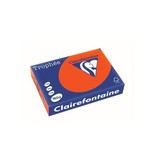 Clairefontaine Papier Clairefontaine Trophée Intens A4 160g 250vel kardinaalrood