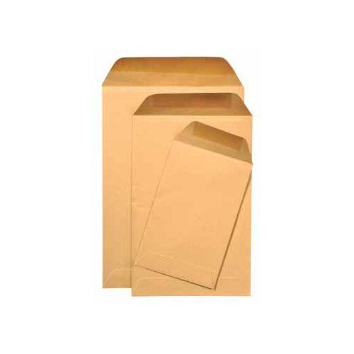 Gallery Gallery loonzakjes ft 65 x 105 mm, gegomd, bruine kraft, doos van 1000 stuks