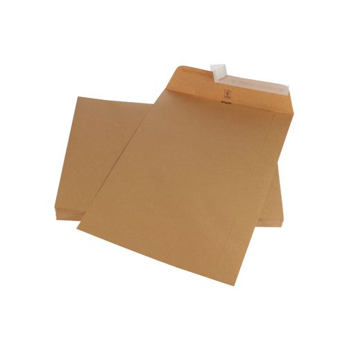 Gallery Gallery enveloppen ft 250 x 353 mm, stripsluiting, bruine kraft, doos van 250 stuks