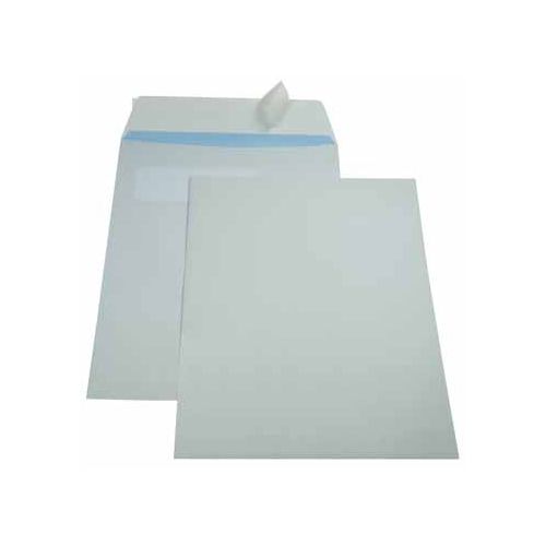 Gallery Gallery enveloppen ft 230 x 310 mm, venster rechts, stripsluiting, binnenzijde blauw, doos van 250 stuks