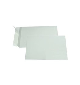 Gallery Gallery enveloppen ft 162 x 229 mm, stripsluiting, binnenzijde grijs, doos van 500 stuks