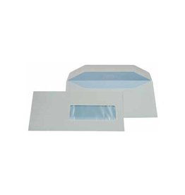 Gallery Gallery enveloppen ft 114 x 229 mm, met venster rechts (ft 40 x 110 mm), gegomd, doos van 500 stuks