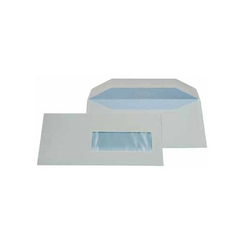 Gallery Gallery enveloppen ft 114 x 229 mm, met venster rechts (ft 40 x 110 mm), gegomd, doos van 500 stuks