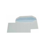Gallery Gallery enveloppen ft 114 x 229 mm, gegomd, binnenzijde blauw, doos van 500 stuks