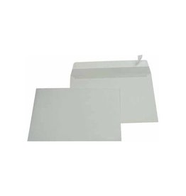 Gallery Gallery enveloppen ft 162 x 229 mm, stripsluiting, binnenzijde grijs, doos van 500 stuks