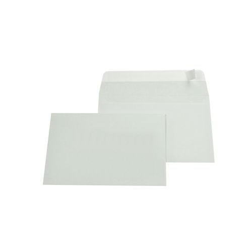 Gallery Gallery enveloppen ft 114 x 162 mm, stripsluiting, binnenzijde grijs, doos van 500 stuks