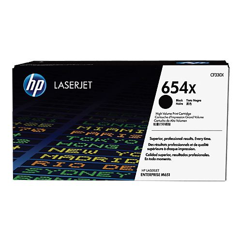 HP HP 654x (CF330X) toner black 20500 pages (original)