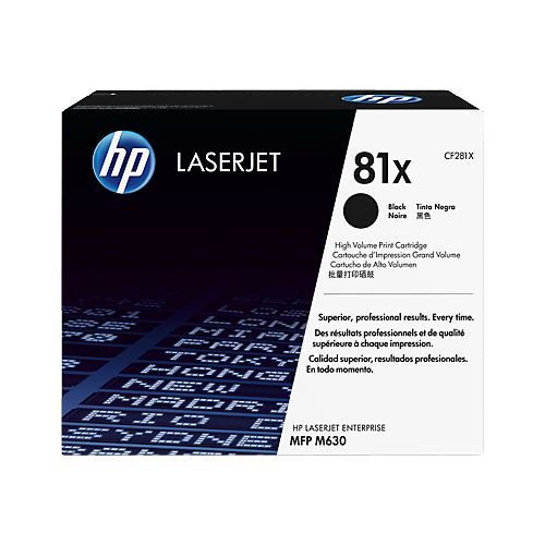 HP HP 81X (CF281X) toner black 25000 pages (original)