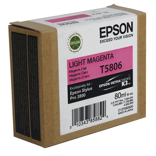 Epson Epson T580b (C13T580B00) ink light magenta 80ml (original)