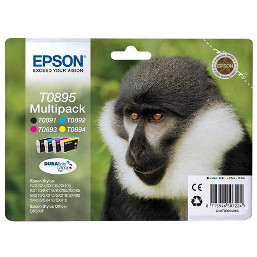 Epson Epson T0895 (C13T08954010) multipack c/m/y/bk (original)