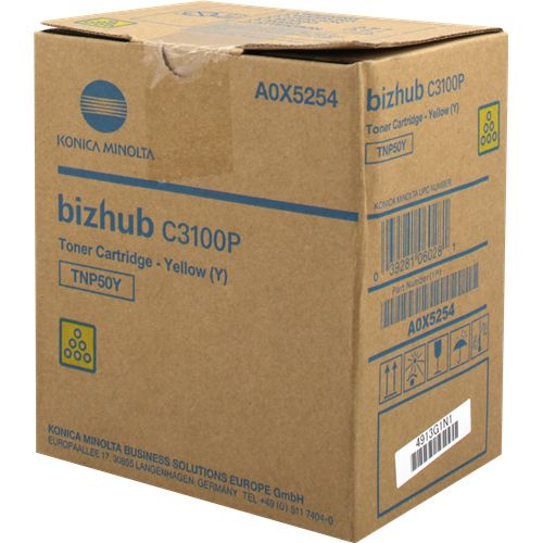 Konica Minolta TNP-50Y (A0X5254) toner yellow 5K (original)