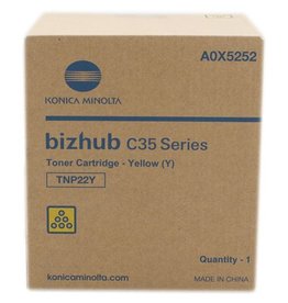 Minolta Konica Minolta TNP-22Y (A0X5252) toner yellow 6K (original)